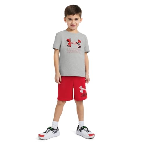 Image of Under Armour Boys' Performance Tech Shorts, Elastic Waistband, Lightweight & Fast-Drying