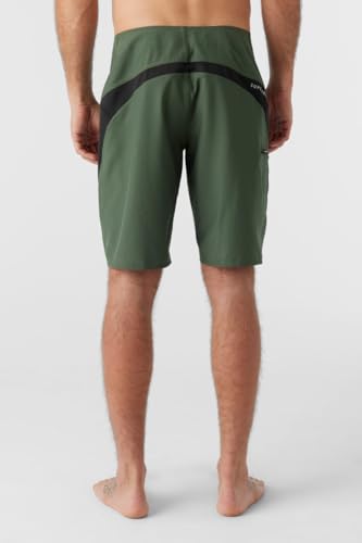 O'NEILL CLOTHING Men's Hyperfreak Stretch Boardshorts - Navy, 314