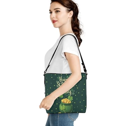 Image of HUGS IDEA Women Bucket Bags Leather Purse Handbag Shoulder Bag for Ladies Purse Crossbody Wallet Bag