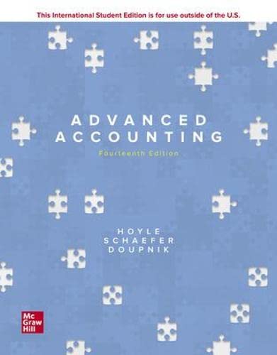Advanced Accounting Advanced Accounting