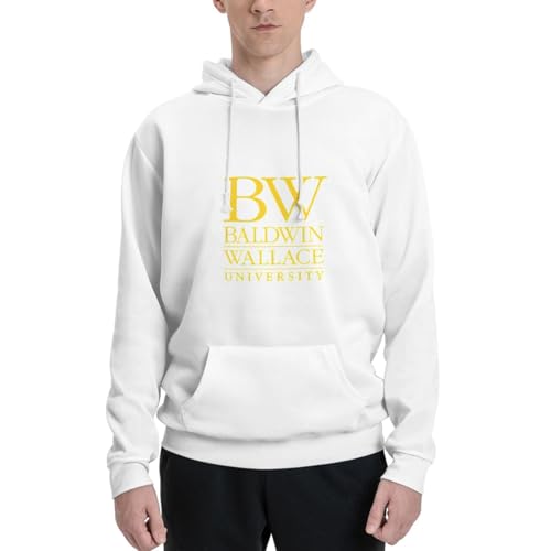 Baldwin Wallace University Logo Couple'S Padded Hooded Sweatshirt Long Sleeve Adult Sweatshirt Unisex4