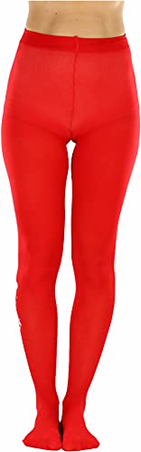 Image of ToBeInStyle Women's Opaque Pantyhose Tights w /Silver Metallic Dragon Print
