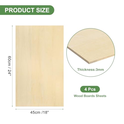 Feuilles de tilleul légères 3mm pour résoudre les problèmes de découpe laser