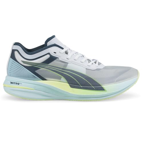 PUMA Mens Deviate Nitro Elite Racer Running Sneakers Shoes - Grey