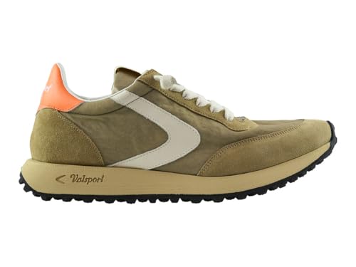Baskets artisanales en cuir Valsport Start Run l'histoire du vintage italien