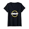 Grab Your Women's V-Neck T-Shirt Featuring the Iconic 'Greatest Landlady' Quote – Pub Landlady Humor Bar Patron Statement Sarcasm