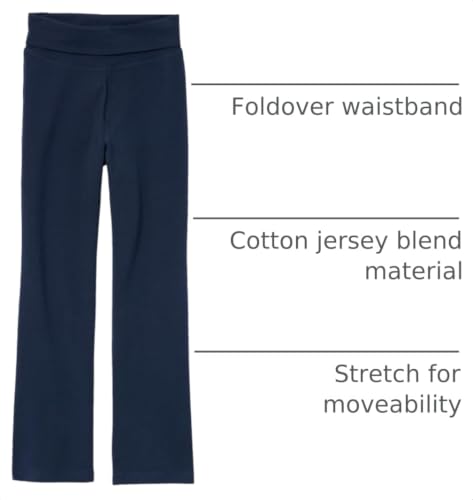 Image of The Children's Place Girls' Active Foldover Waist Pants
