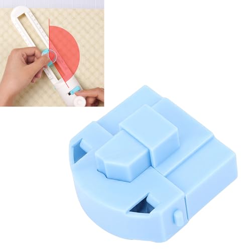 HEEPDD Cuchilla de Repuesto para Cortador de Círculos, Cortador de Papel Circular, Hoja Ondulada, Accesorio de de Círculos de Instalación Simple para Arte y Manualidades,