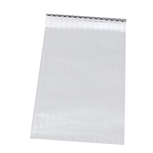 Película adhesiva para ventana baño Happyyami 45x200cm transparente miniatura 1
