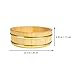 UPKOCH Wooden Sushi Rice Bowl Rice Mixing Tub Hangiri Sushi Oke Wood Sushi Barrel Japanese Sushi Rice Storage Bucket for Home Restaurant, 28cm