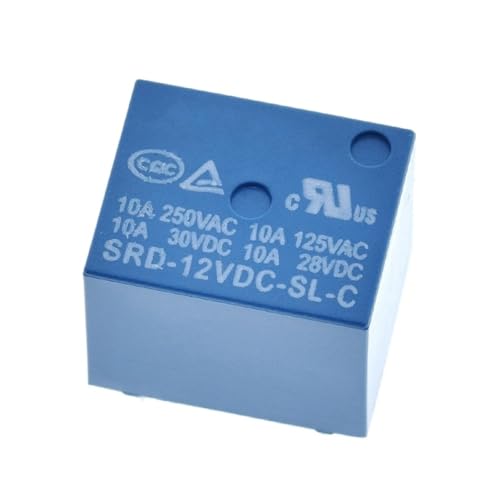Relé SRD-03VDC-SL-C para automatizar las luces y electrodomésticos