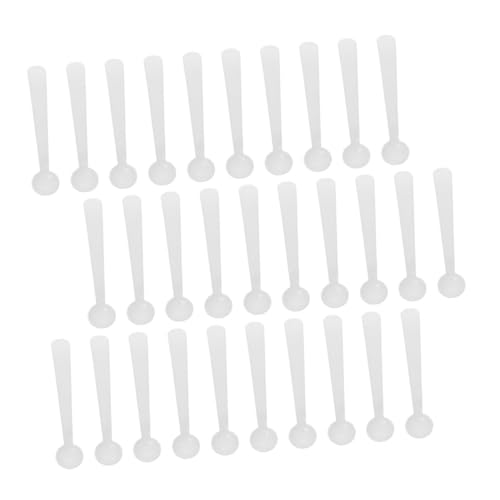Ciieeo 120pcs Micro Scoop 2g Pp Measuring Spoon Set for Lab Kitchen Powder Measurement