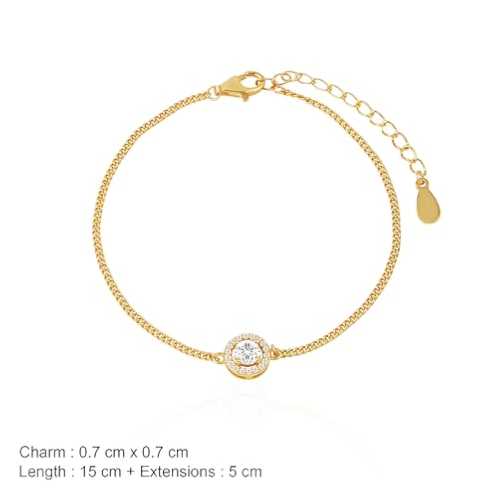 Women's 925 Sterling Silver Eternal Sparkle Bracelet