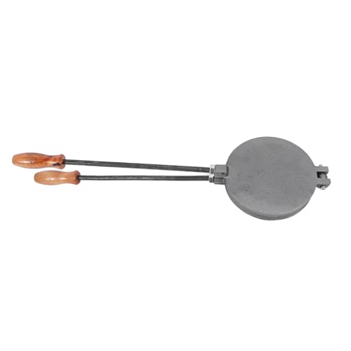 Zjchao ZJchao2 Grillpfanne Gusseisen Holzgriffe