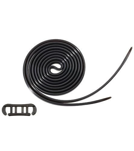 Sporti Silicone Goggle Replacement Strap - 37 inch Length - Black