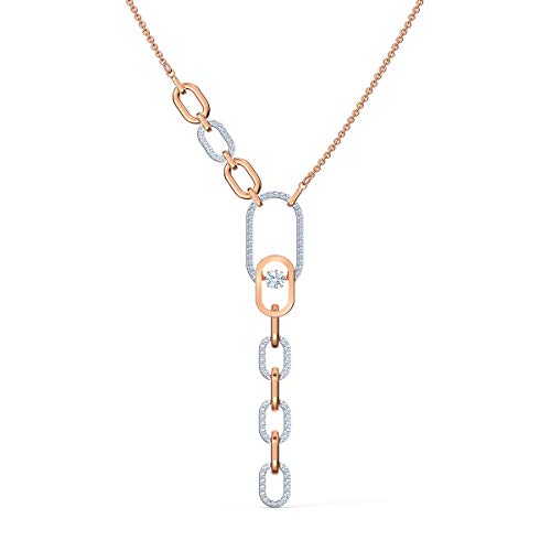 Preisvergleich Produktbild Swarovski Sparkling Dance North Y-Halskette, Weiß, Metallmix