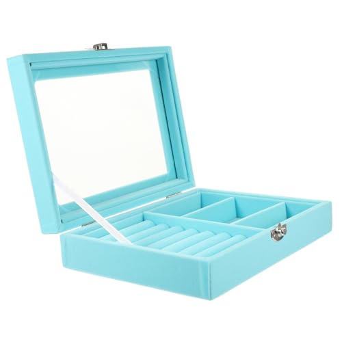 Boîte de rangement pour boucles d'oreilles en écrin rigide durable - 2
