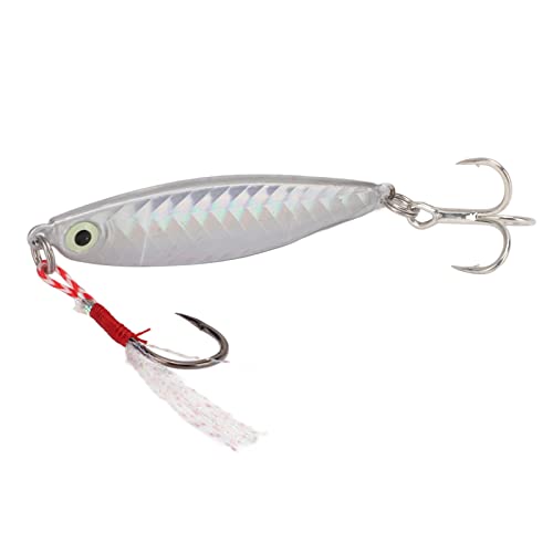 Metal Vib Hard Isca de Pesca Ferro Cor Brilhante Forma Corporal Vib Isca de Pesca Olhos 3D Para Rio
