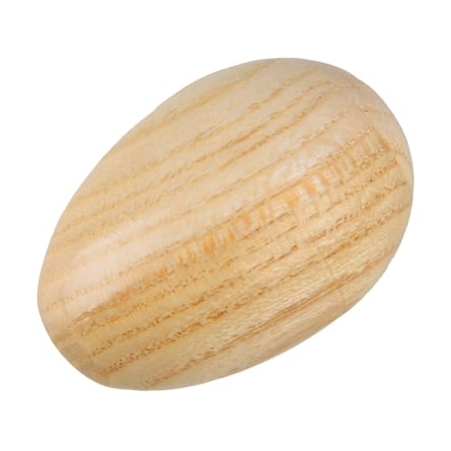 Lovermusic M20182800-A Finish Percussion Wooden Egg-Shaped Shakers Musical Instrument Tool Pack Of 2 thumb #4