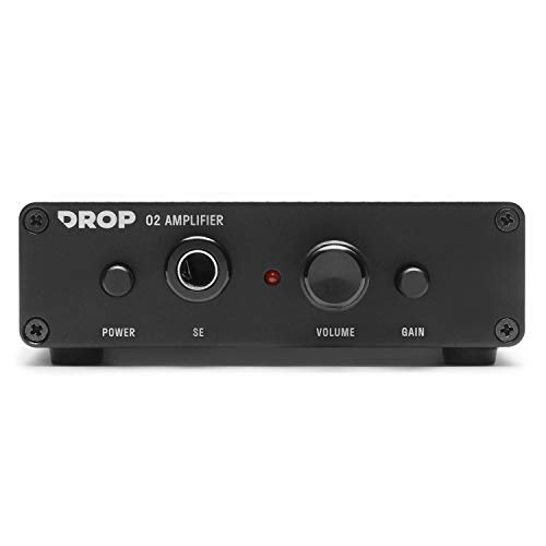 Drop Objective 2 Headphone Amp: Desktop Edition Amplifier (Medium), Black