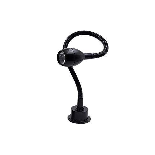 Preisvergleich Produktbild Kompaktspiegel Moderne flexible LED Schlauchwandlampe 1W 3W Badezimmerspiegel Licht Nachtlese Studie sconces führte Leuchte Lampen ( Color Temperature : Warm white 3000K , Lampshade Color : Green )