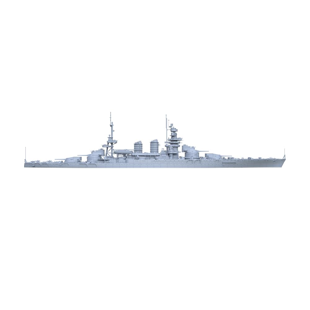 MRY-SFW SSC200546-A 1/200 zestaw do budowy modelu wojskowego Włochy ConteDiCavour klasa okręt pancerny segmentowy kadłub
