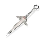 MTENGOUM Namikaze Minato Weapon Silver Kunai Sword Katana Metal Model Action Figure for Kids