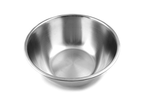 Fox Run Stainless Steel Mixing Bowl 10.75 Quart Capacity Large Metal Bowl