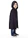 Little Adventures Deluxe Hooded Black Velvet Cloak Cape (Small Age 1-5) - Machine Washable Child Pretend Play and Party Dress-Up