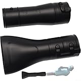 ComfyHarbor Laubbläserdüsen-Adapter-Set 191L13-5 191B21-6 mit flacher Endhülse 197889-6, starke Kunststoffkonstruktion für XBU02Z XBU03 18 V Modelle für Gartenwartung