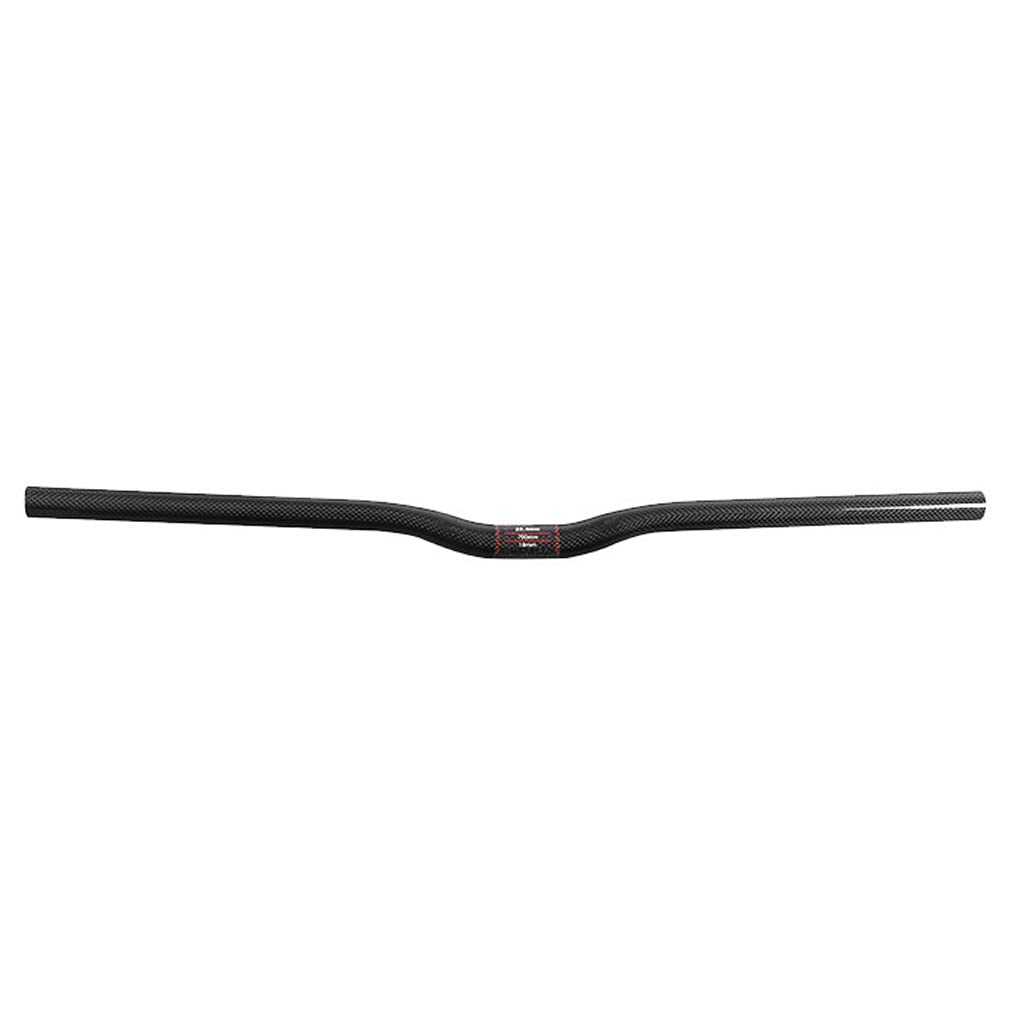 Guidon De Vélo Pliant en Carbone 25.4mm * 380/400/420/440/460/480/500/520/540/560/580/600/620/640/660/680/700mm Scooters/VTT/BMX Riser Bars Rise 15mm (Size : 540mm)