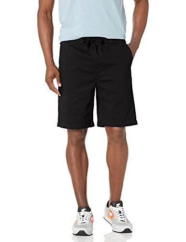 Southpole Men's Basic Jogger Shorts, Black, S at Amazon Men's