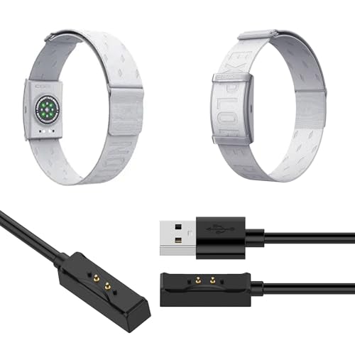 XBERSTAR Heart Rate Monitor Smartwatch Charging Cable for COROS Heart Rate Monitor Armband Watch USB Magnetic Charger Adapter