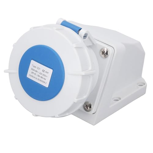 Socket industriel 2p + e anti-coupure IP67 contre l'humidité des hangars