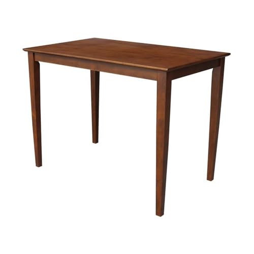 IC INTERNATIONAL CONCEPTS Solid Wood Top Table
