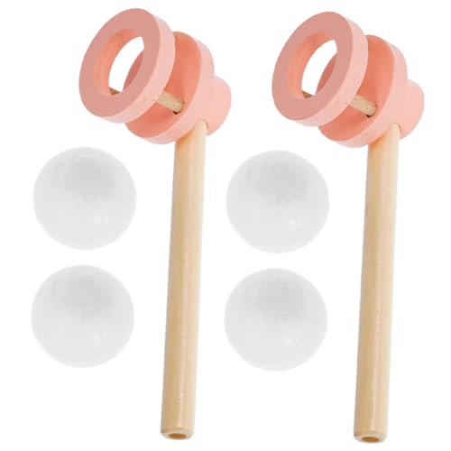FRCOLOR Bolas Flotantes de Madera para Soplar Juguete Educativo Sensorial para Mejora Coordinación Mano- y Equilibrio de Rosa para Actividades Familiares FRCOLOR Bolas Flotantes de Madera para Soplar Juguete Educativo Sensorial para Mejora Coordinación Mano- y Equilibrio de Rosa para Actividades Familiares
