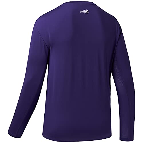 Image of BASSDASH Men's UPF 50+ Performance Long Sleeve T-Shirt UV Sun Protection Fishing Hiking Sports Shirts