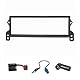 tomzz Audio 2404-029 Radioblende Set kompatibel mit BMW Mini One One D Cooper Cooper S (R50 R52 R53) 2001-2006 Adapter Quadlock Fakra