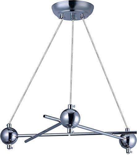 Maxim 12179PC 3-Light Pendant Separator Kit, Polished Chrome