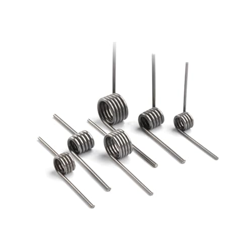 YTUANXSALOUE Industrial Replacement Springs, 2.5mm Wire Diameter Torsion Spring Outer 13mm-20mm 90/180 Degree(2.5x13x45mm 180 Degree)