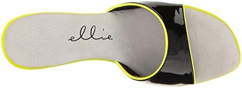 Ellie Shoes Women's 502-bright Heeled Sandal, Yellow, 9 US/9 M US | Image 4