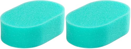 Image of Manicare Luxury Bath Sponge, Shower Body Scrubber, Super Soft Cleaning Sponge, Gentle On The Skin for an All Over Wash, Durable and Long Lasting, Lather and Use with Shower Gel Or Body Wash, Mint