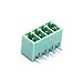 10 Pcs 3.5mm Row Number: 1 Pin: 4 Curved Needle pluggable Terminal P=3.5mm Board end/Socket-Closed 3.5mm DB2ERC-3.5-4P-GN