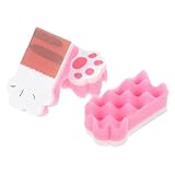 SMASOLO Katzenkrallen Reinigungsschwamm 3 Stück Formstabile Spülschwämme mit Hoher Wasseraufnahme Vielseitig für Küche Geschirr und Töpfe