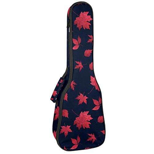Sac ukulélé ténor rembourré étui étanche concert soprano bleu rouge