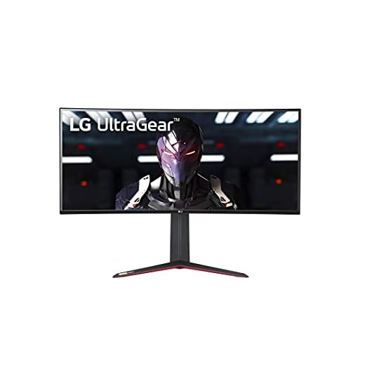 LG 34GN850-B.AED 86,7 cm (34 Zoll) Curved Ultragear IPS Gaming Monitor (144 Hz, 1ms GtG, G-Sync, Free-Sync, HDR, HDMI, Display Port, USB, Kopfhörerausgang), schwarz