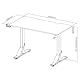 OPLITE Balistic MK 1 Schreibtisch mit Beleuchtung RGB Gaming Maße 112 x 60 cm, Schwarz, 112 x 60