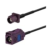  Fakra Stecker zu weiblichen D Typ Fahrzeug 4G LTE 3G UMTS GSM Auto Telematik Antenne Adapter Kabel 50cm