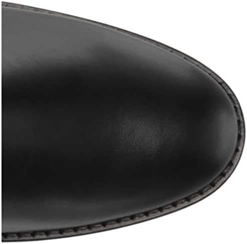 Cole Haan Women's CLIVE Stretch Knee Boot, Black Leather, 5.5 | Image 4