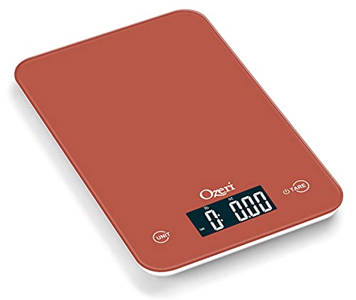 Ozeri Touch Professional Digital Kitchen Scale (12 lbs Edition) in Tempered Glass
